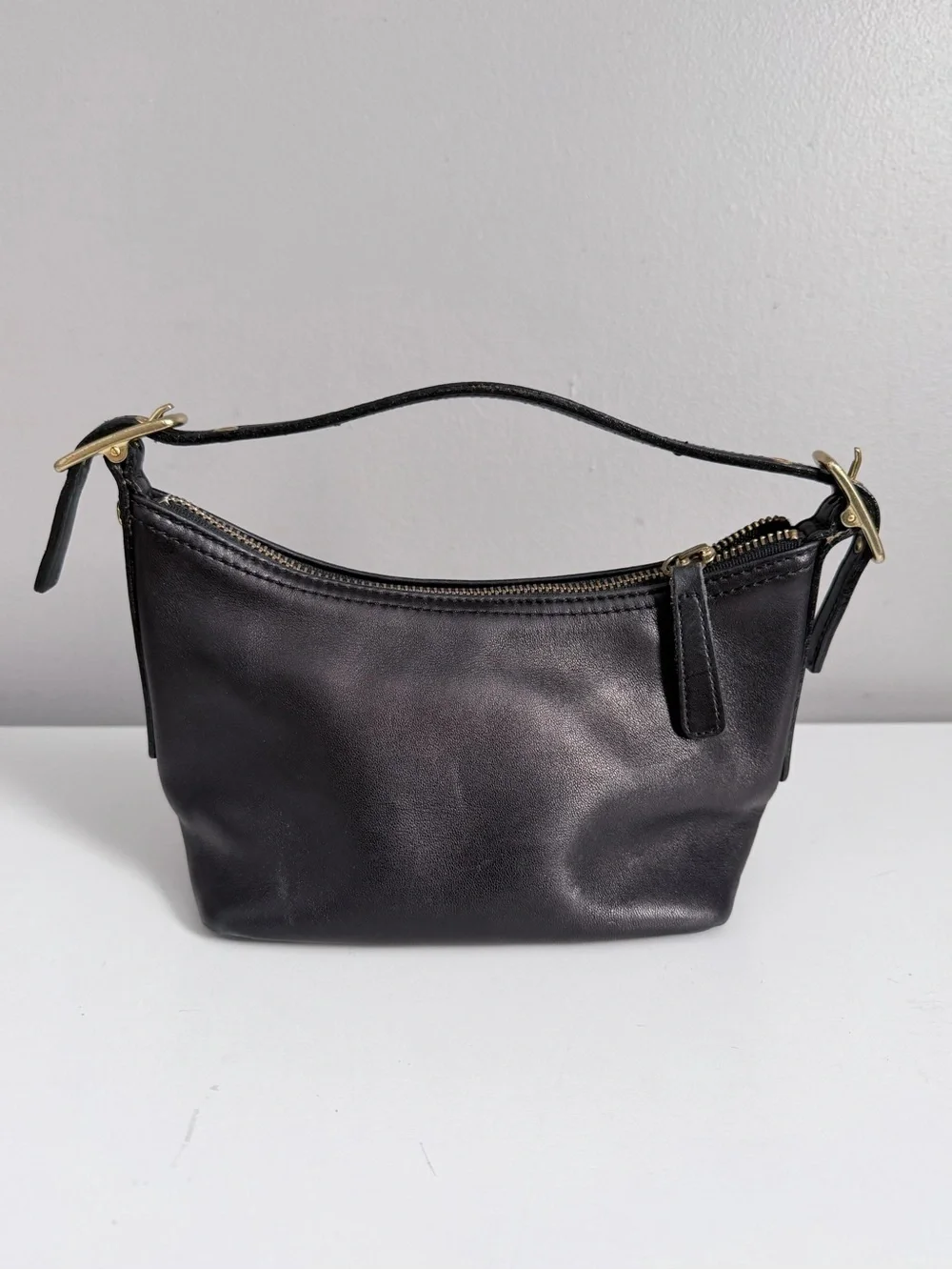 Coach Vintage Legacy West Demi Pouch Black 9844